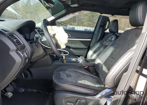 2018 Ford Explorer Xlt z USA, uszkodzony, nr VIN 1FM5K8D84JGA51522